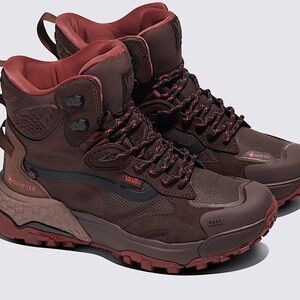 VANS Crestline Boots GORE-TEX MTE Bitter Chocolate Waterproof Men 6.5 Woman’s 8